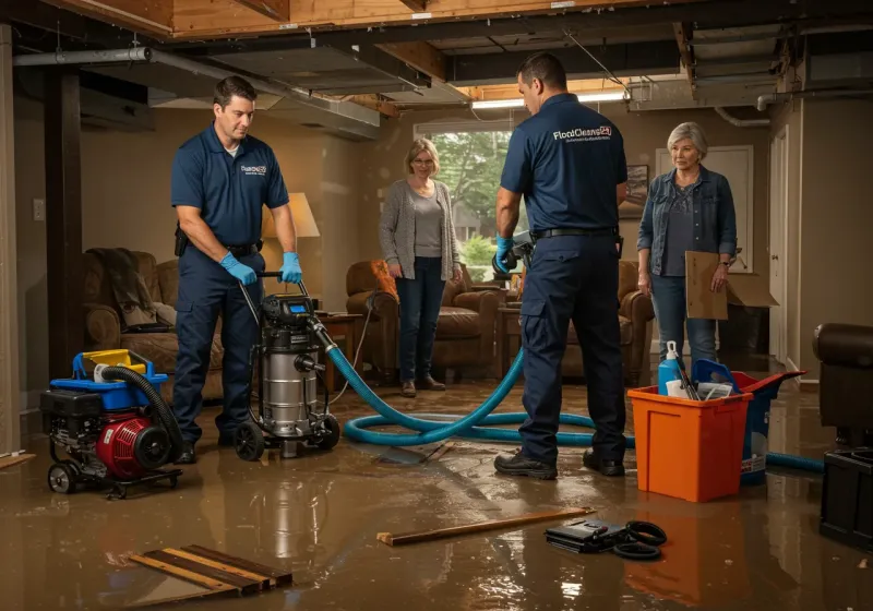 Basement Water Extraction and Removal Techniques process in Chevy Chase Heights, PA